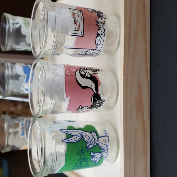 Warner Bros Welch's jelly jars collector tumblers All 12 1994 - Picture 3 of 14